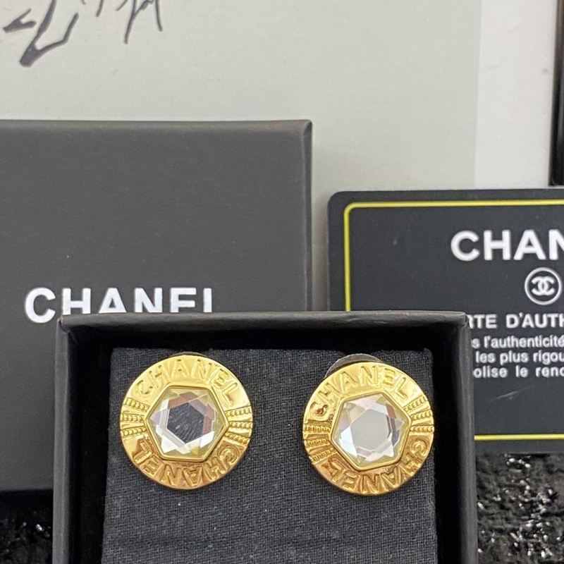 Ch*el earrings